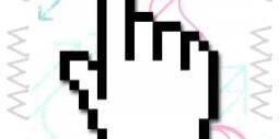 hand_mouse Graphic of onscreen mouse hand pointer